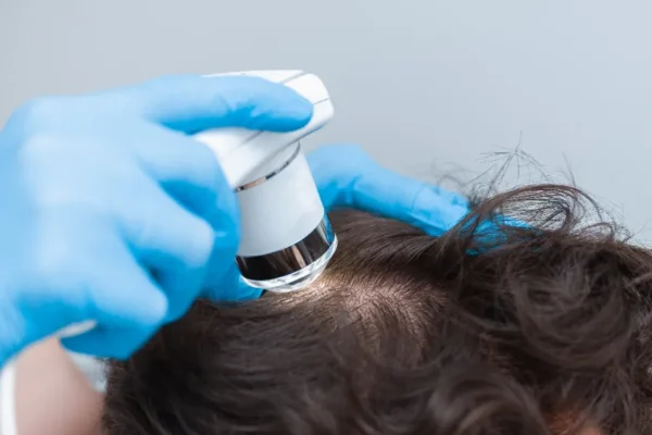 trichoscopy of hair and scalp